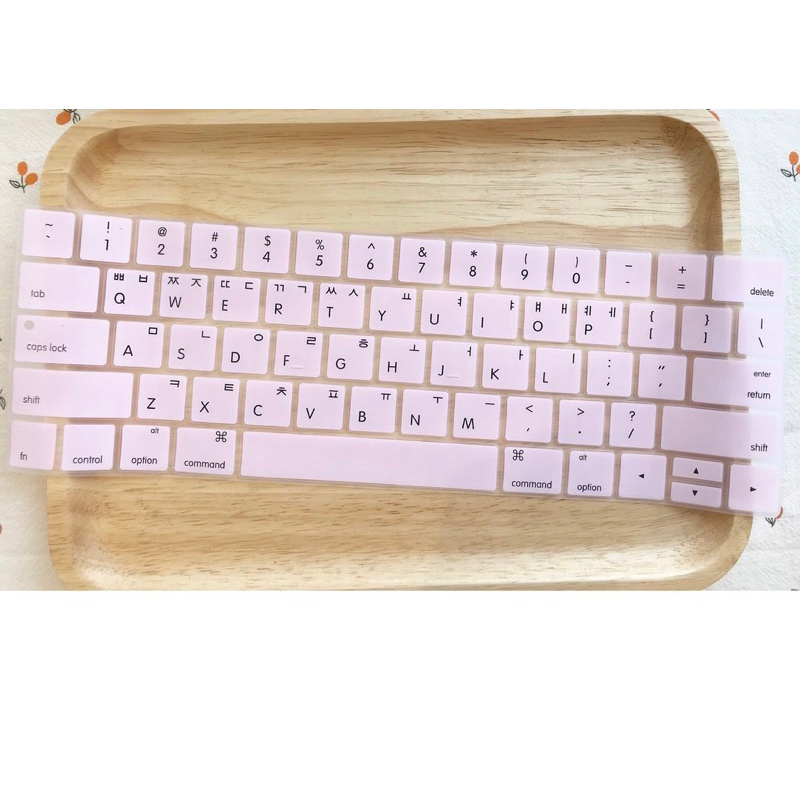 Phủ phím silicon Tiếng Hàn cho Macbook Pro 13/15 Touch Bar
