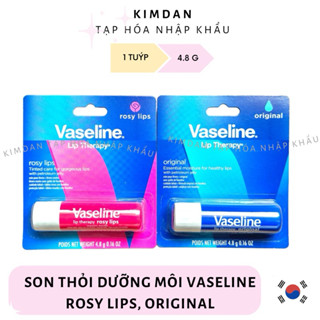   NK HÀN QUỐC MỸ  SON SÁP DƯỠNG MÔI VASELINE LIP THERAPY 4.8G DẠNG THỎI ORIGINAL ROSY LIPS 