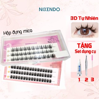 Mi Giả Có Sẵn Keo Dán Tặng Kèm Phong Cách Anime Tự Nhiên Có Hộp Đựng Mi1