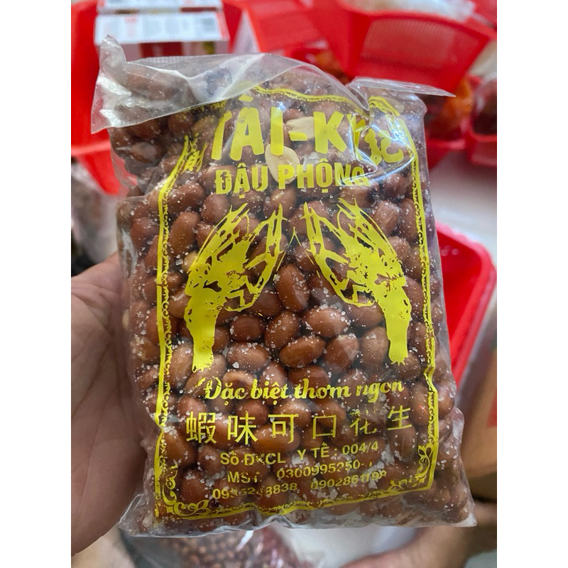 500g đậu phộng rang muối 32k