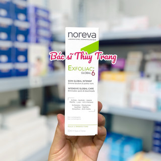 Kem dưỡng giảm mụn, mờ thâm, ngừa mụn tái phát NOREVA Exfoliac Global 6 Intensive Global Care - 30ml