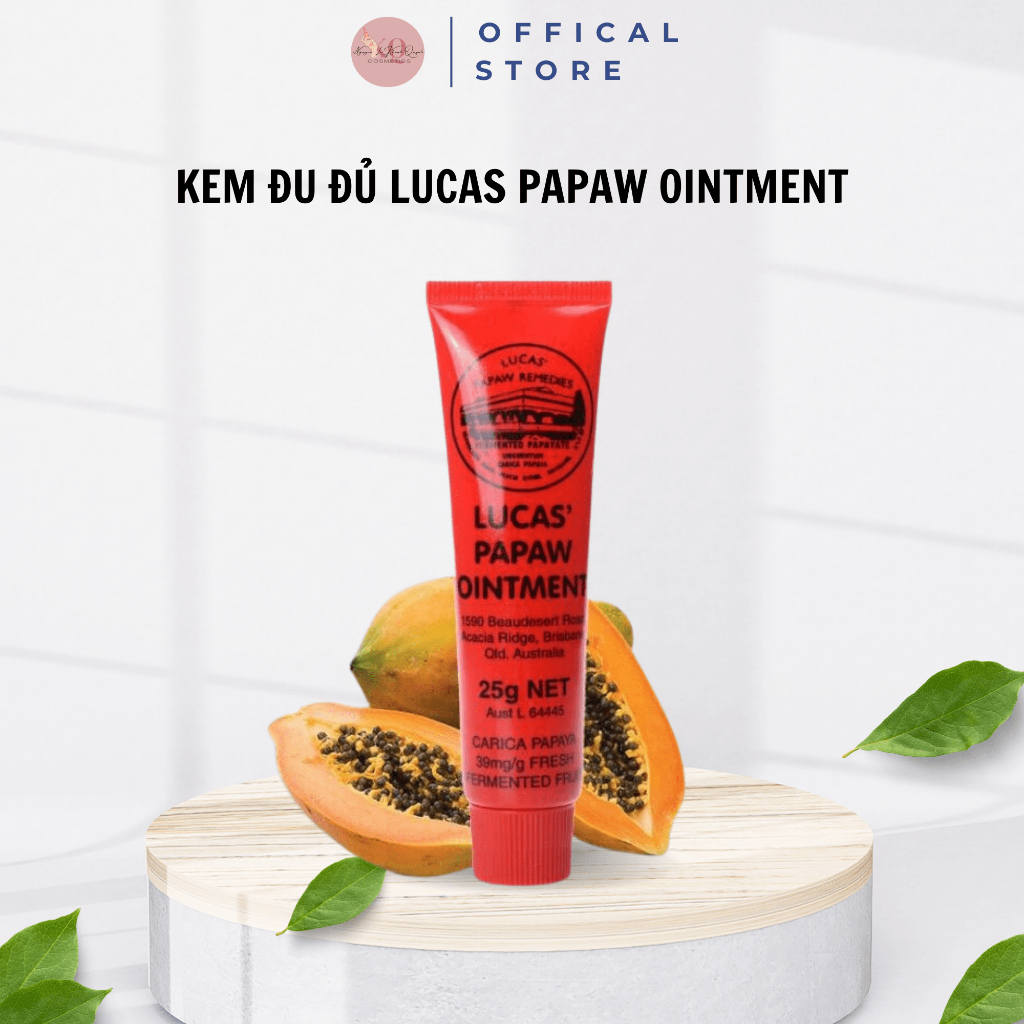 Kem đa năng Lucas Papaw loại bỏ mụn nhọt, phát ban, mẩn ngứa, hăm tã, nứt đầu ti, viêm da, khô da, chàm da, muỗi đốt