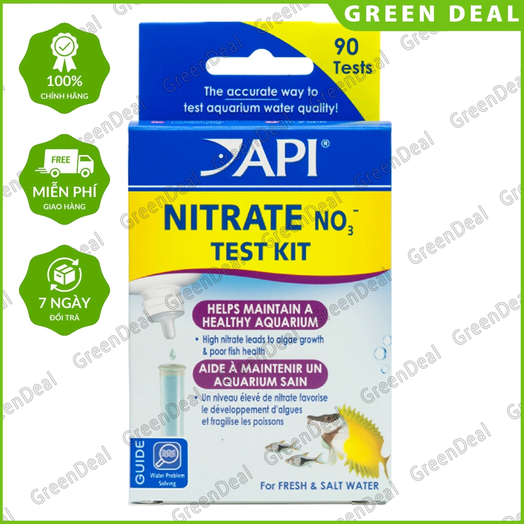 API - Nitrate NO3 Test Kit | Bộ đo nồng độ Nitrat cho hồ biển thủy sinh