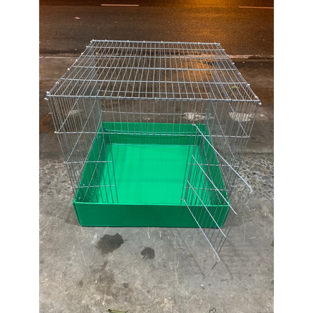 Chuồng 60 vuông nan khít 2cm nuôi gà kiểng, gà con