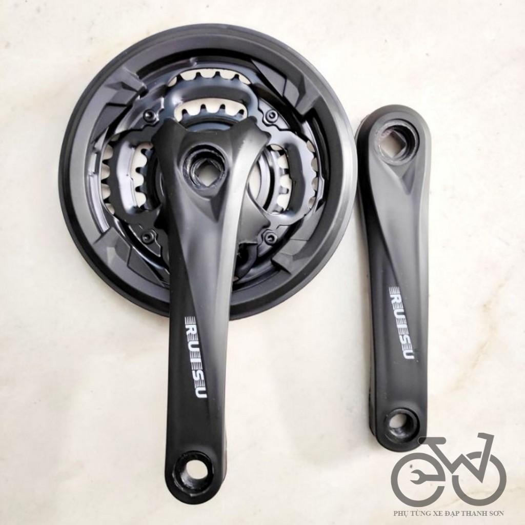Đùi đĩa xe đạp 3 tầng Ruisu