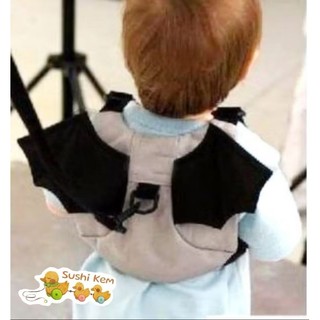 (FreeShip) Ba lô kèm dây dắt bé, Đai chống lạc