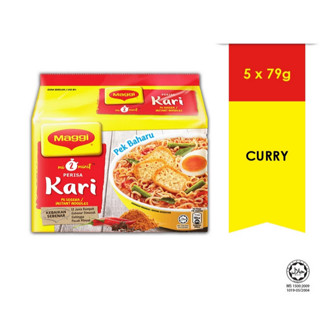   HSD 09 2026  Mì Gói Maggi Vị Kari Malaysia Lốc 5 Gói   79g x 5 Gói   