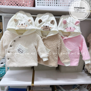 Áo khoác Good mama lông cừu cho bé trai bé gái