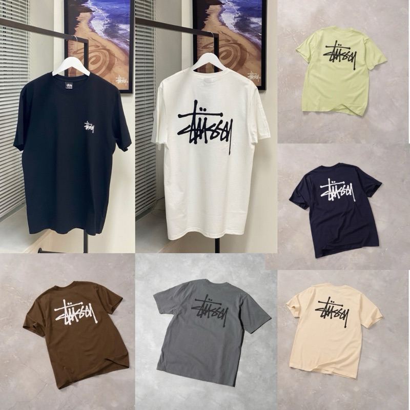 [Sẵn] Áo phông Stussy hoạ tiết Basic Tee ( Chính Hãng )