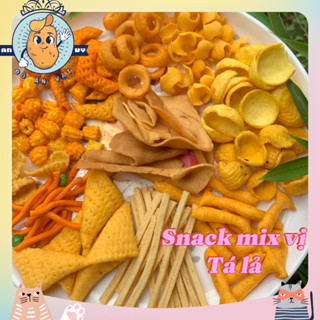  500g Bim bim mix vị Tá lả siêu ngon snack mix siêu giòn các vị siêu HOT đồ ăn vặt An Vy 