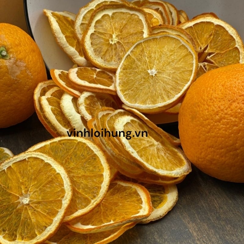 CAM VÀNG THÁI LÁT SẤY KHÔ