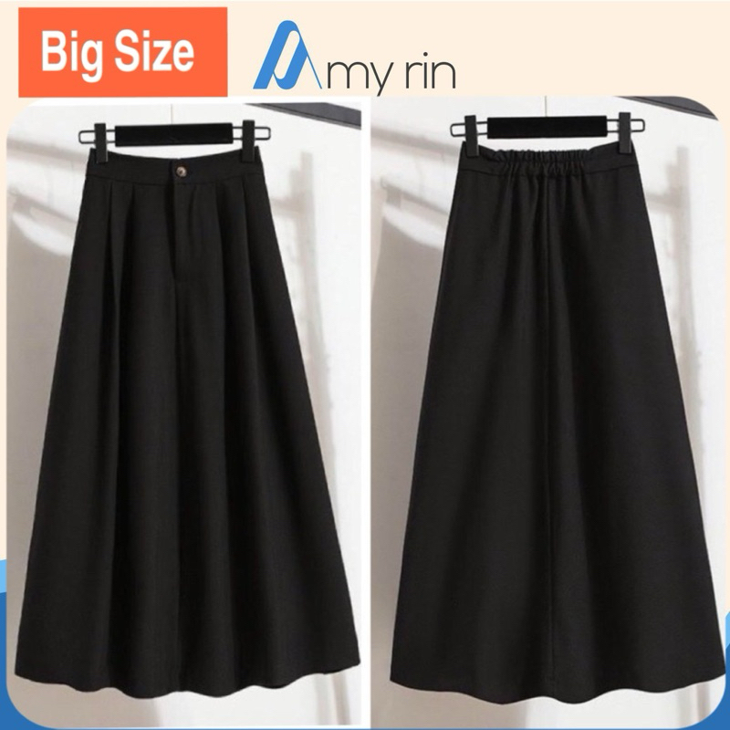 THỦ ĐỨC[- HOẢ TỐC HCM] chân váy bigsize nữ Chân váy dài xếp ly bigsize 60-100kg
