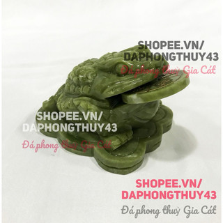 Cóc xanh đa serpetine xanh 20cm 15cm 12cm đẹp nét kiểm định