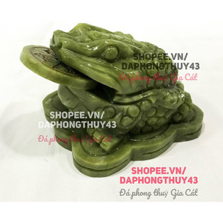 Cóc xanh đa serpetine xanh 20cm 15cm 12cm đẹp nét kiểm định