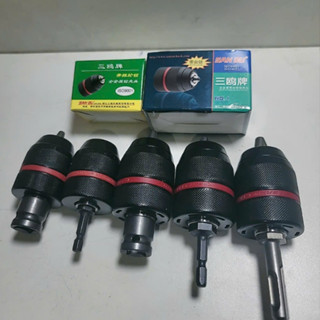 Đầu kẹp mũi khoan tự động autolock 10mm,13mm SAN OU viền đỏ cao cấp