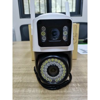Camera Yoosee PTZ 2 Mắt Q42D - Xem 2 Màn Hình Cùng Lúc  - Xoay 360 Độ - Đêm Có Màu - Hỗ Trợ Đàm Thoạ