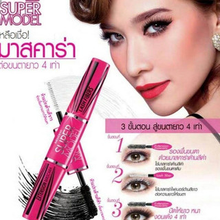 Làm dài gấp 4 lần Mistine Super model Miracle Lash Thái Lan