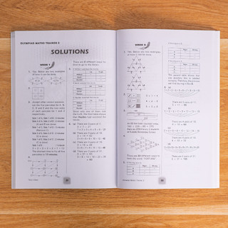 Sách Olympiad Maths Trainer 3, Toán Singapore luyện thi lớp 3 ( 9 - 10 tuổi )