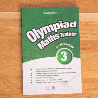 Sách Olympiad Maths Trainer 3, Toán Singapore luyện thi lớp 3 ( 9 - 10 tuổi )
