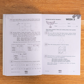 Sách Olympiad Maths Trainer 3, Toán Singapore luyện thi lớp 3 ( 9 - 10 tuổi )