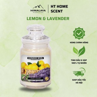 Nến thơm Himalaya Lemon Lavender, Sản phẩm nến thơm hương ngọt ngào, thanh mát, nhẹ nhàng cao cấp