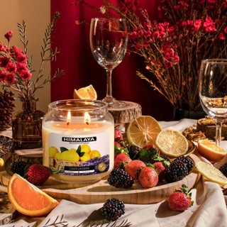 Nến thơm Himalaya Lemon Lavender, Sản phẩm nến thơm hương ngọt ngào, thanh mát, nhẹ nhàng cao cấp