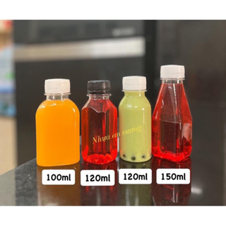Set 20/50/100 Chai nhựa pet 100ml, 120ml, 150ml phi 30