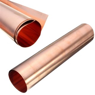 Đồng tấm lá đỏ dày 0.1x600mm