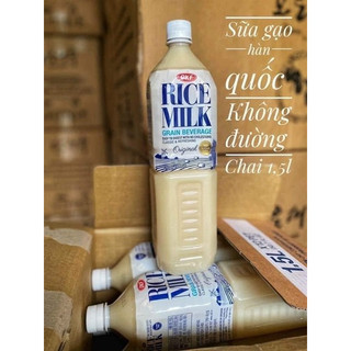 Thùng 20 chai nước gạo woongjin/ okf hàn quốc không đường