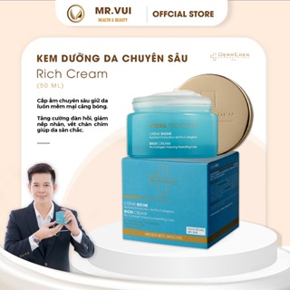 [Hỏa tốc] Kem dưỡng da, chống lão hóa chuyên sâu DermEden Hydra Protocole Rich Cream 50ml