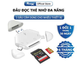 Đầu đọc thẻ đa năng 3 chân cắm dành cho điện thoại máy tính laptop