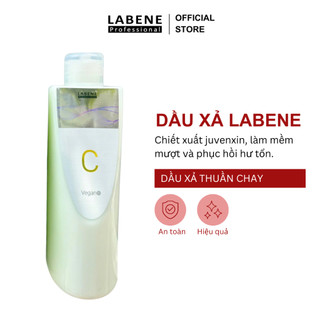 Dầu xả thuần chay, chiết xuất Juvenxin, làm tóc mềm mượt và phục hồi hư tổn, hương nước hoa 24h | LABENE