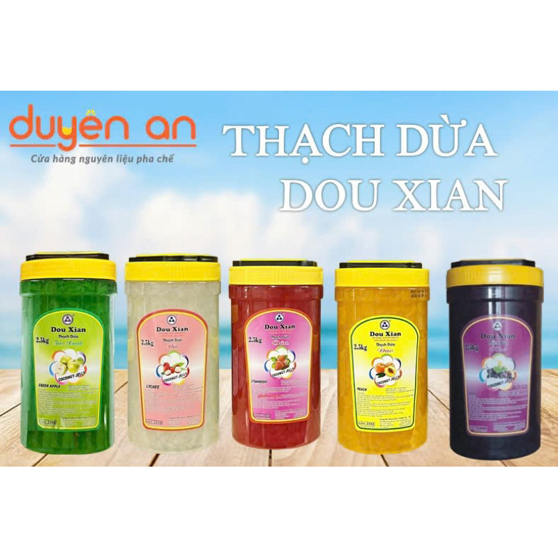 Thạch Dừa Dou Xian 2,5kg