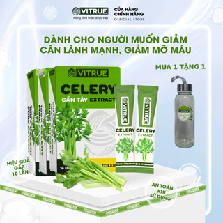 Detox Giảm Cân Vitrue Celery hỗ trợ giảm cân giảm mỡ máu ổn định huyết áp ngủ ngon