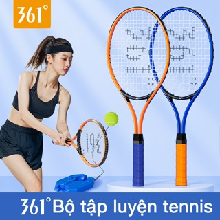 Vợt Tennis 361 kèm Dụng Cụ Tập Tennis Tại Nhà Có Bóng Dây Đàn Hồi Đế Tập Tennis Cho Người Mới Chơi