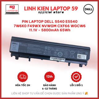 Pin DELL Latitude 5440 5540 E5440 E5540 VV0NF M7T5F FT6D9 7W6K0 - BH 12 THÁNG