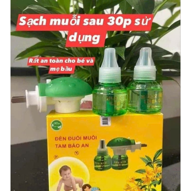 Đèn đuổi muỗi Tam Bảo An (vàng)