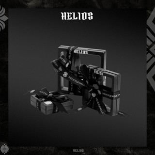 Hộp đựng trang sức màng PE trong suốt Helios Jewels - hộp trang sức mini trưng bày kèm nơ