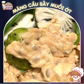   LOẠI 1  Mãng Cầu Muối Ớt Sẩy Dẻo Chua Cay - Thơm Ngon - Trái Cây Sấy Dẻo NGONSTORE 