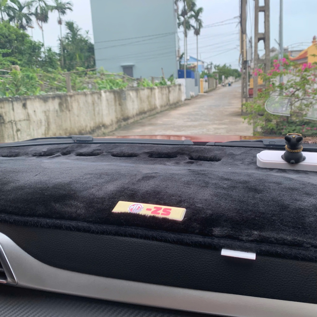 Thảm Taplo MG ZS Tuyết Nhung Cao Cấp, Chống Nóng, Chống Chói, Bảo Vệ Taplo Xe