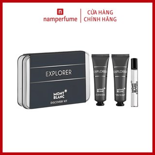 Gift set Mini nước hoa nam Montblanc Discovery Kit Explorer 3pcs