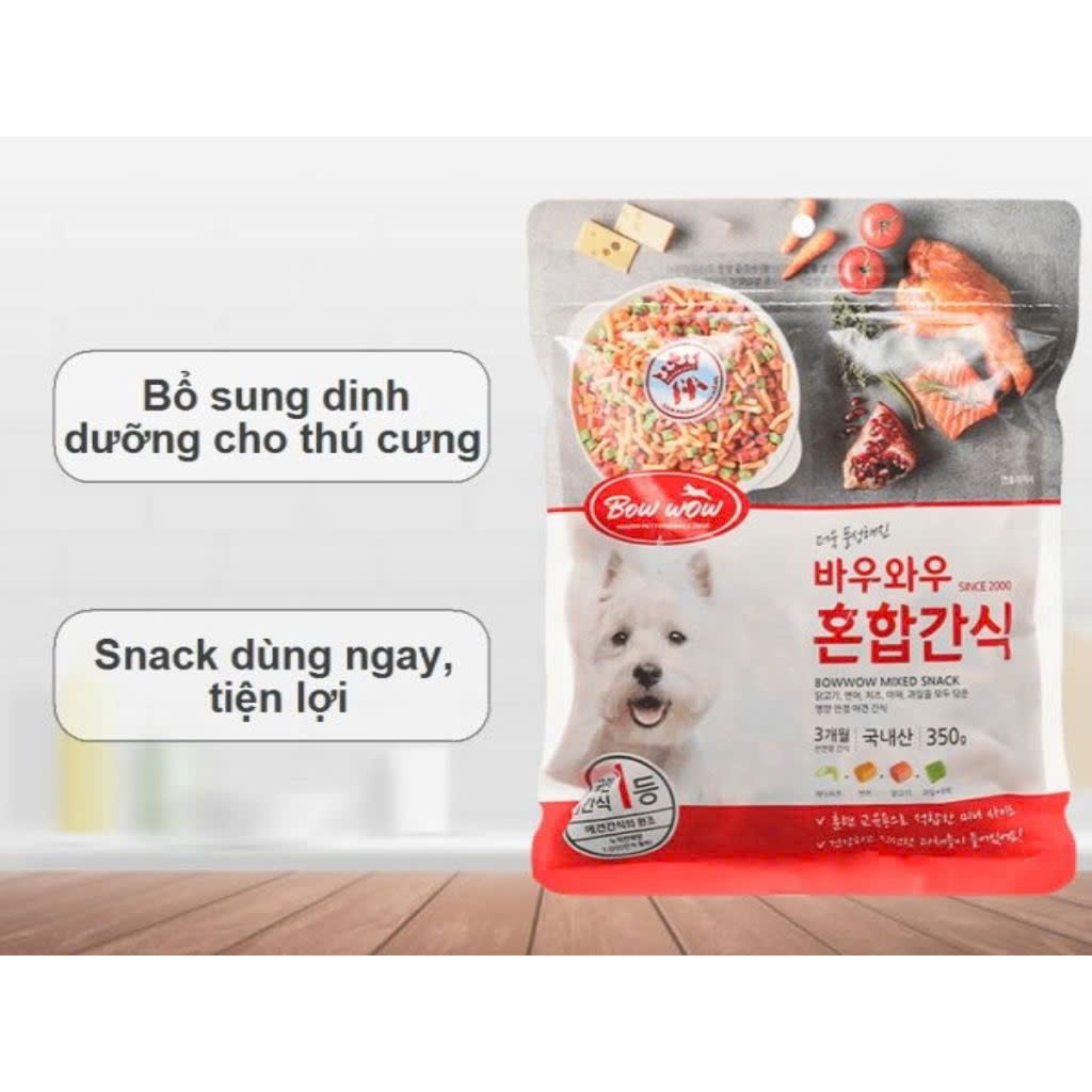 SNACK HỖN HỢP BOWWOW CHO CHÓ