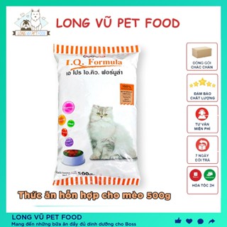  Thức ăn cho mèo mọi lứa tuổi  Apro IQ Formula 500g hạt cho mèo - Long Vũ Pet Food 