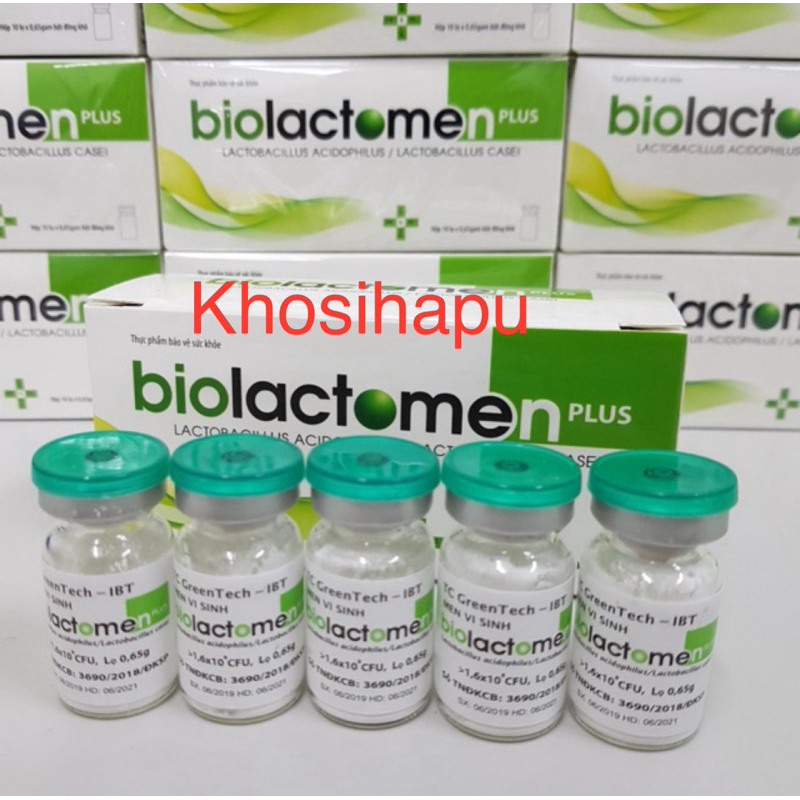 Men tiêu hóa Biolactomen Plus ổn định hệ tiêu hóa và hỗ trợ điều trị bệnh đại tràng hết táo bón tiêu chảy (hàng chuẩn)