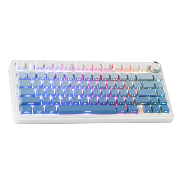 Bàn Phím Cơ 3 Mode AULA F75 Polar Mạch Xuôi Hotswap Kết Nối Không Dây Núm Vặn Đa Năng Chơi game | BigBuy360 - bigbuy360.vn
