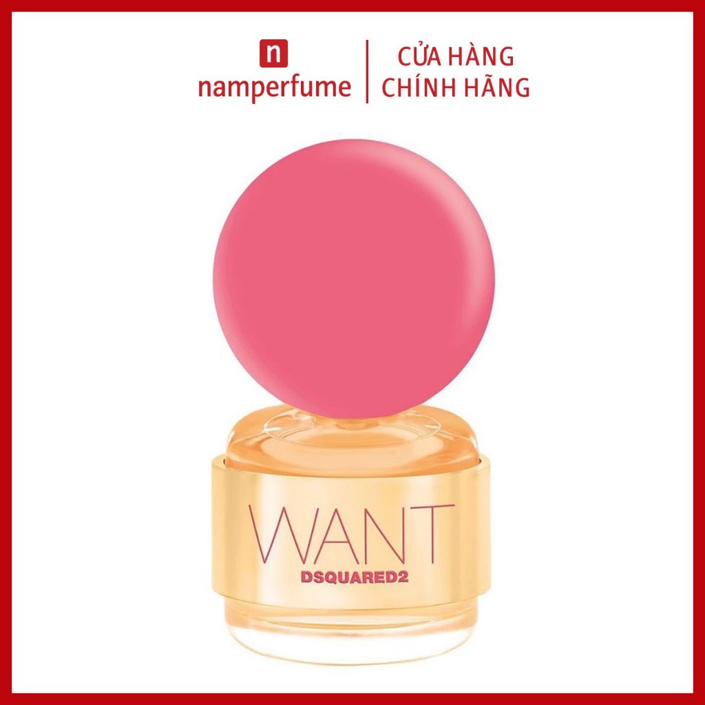 Nước hoa nữ Dsquared2 Want Pink Ginger