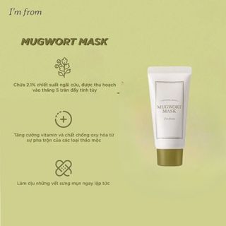 Mặt Nạ Ngải Cứu I'm From Mugwort Mask 30g
