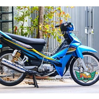 Tem rời Sirius xanh vàng đen 110