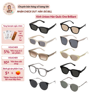 Kính thời trang unisex One Brilliand Hàn Quốc Nam & Nữ kính râm đi biển chống tia UV 258 mẫu có sẵn