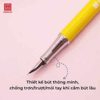 Bút máy nét hoa Hồng Hà, Bút mực nét thanh nét đậm luyện chữ đẹp Tiny - 2276